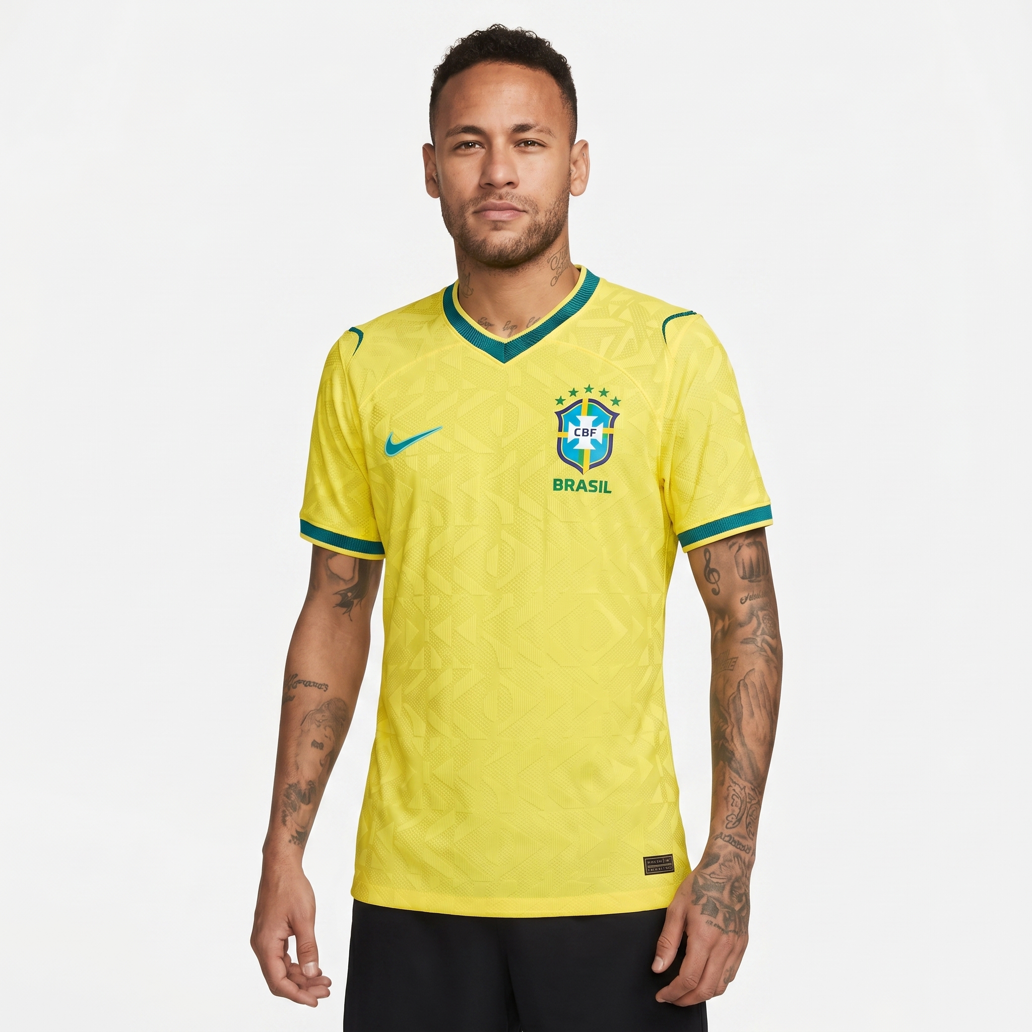 Camisa Brasil Jogador Masculina Copa do Mundo 2026