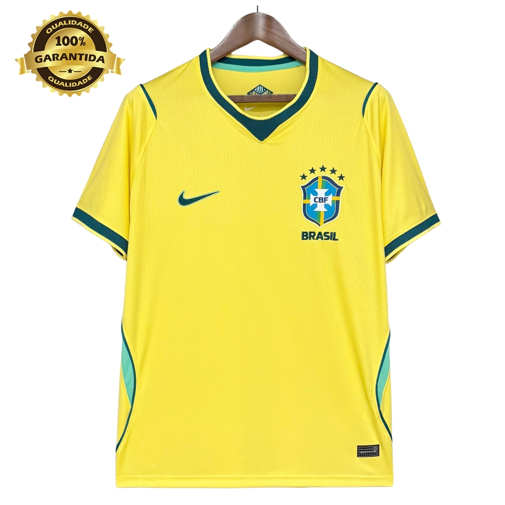 Camisa Brasil Copa do Mundo 2026 Lançamento Masculina