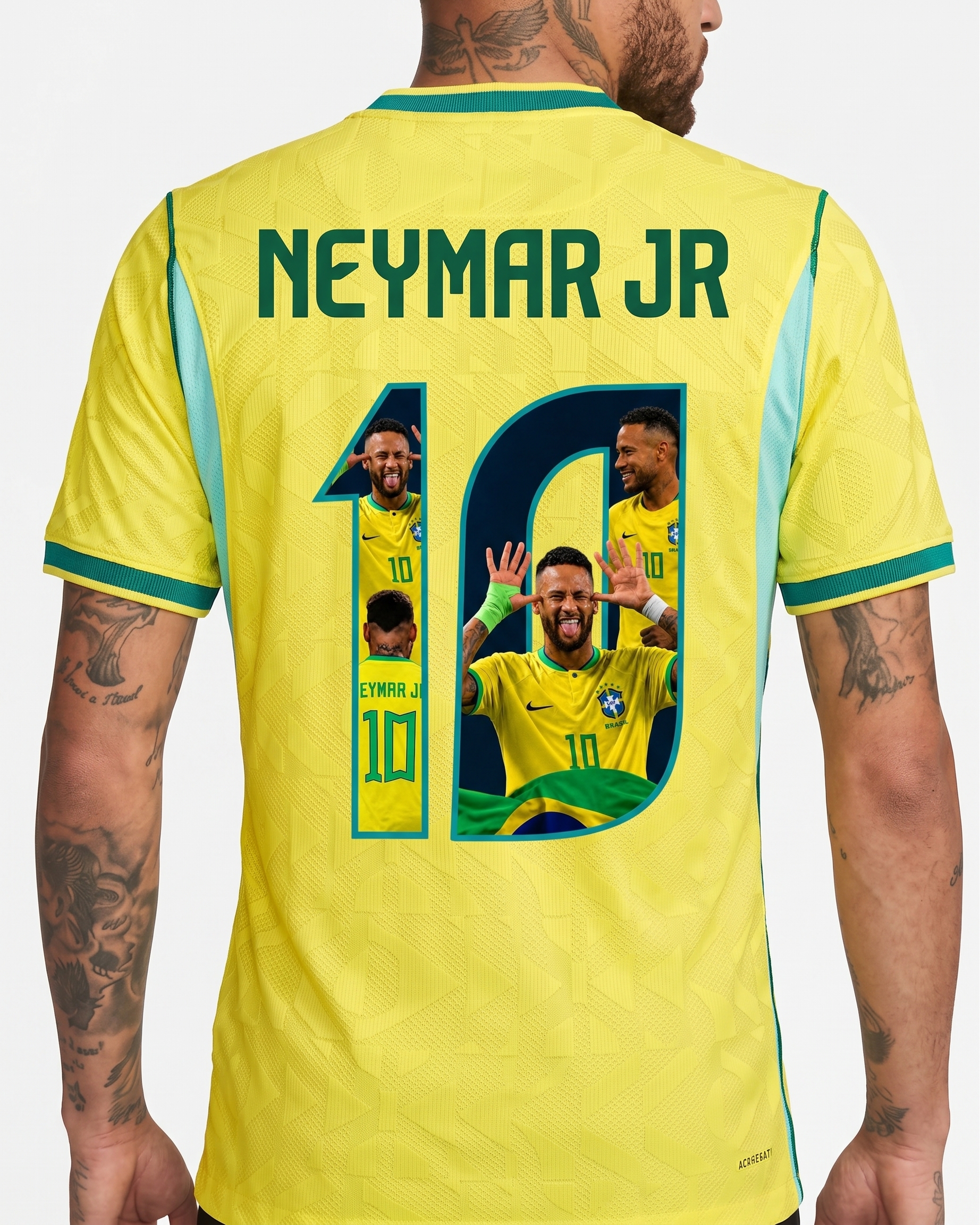 Camisa Neymar JR Edição Especial Limitada Copa do Mundo Torcedor