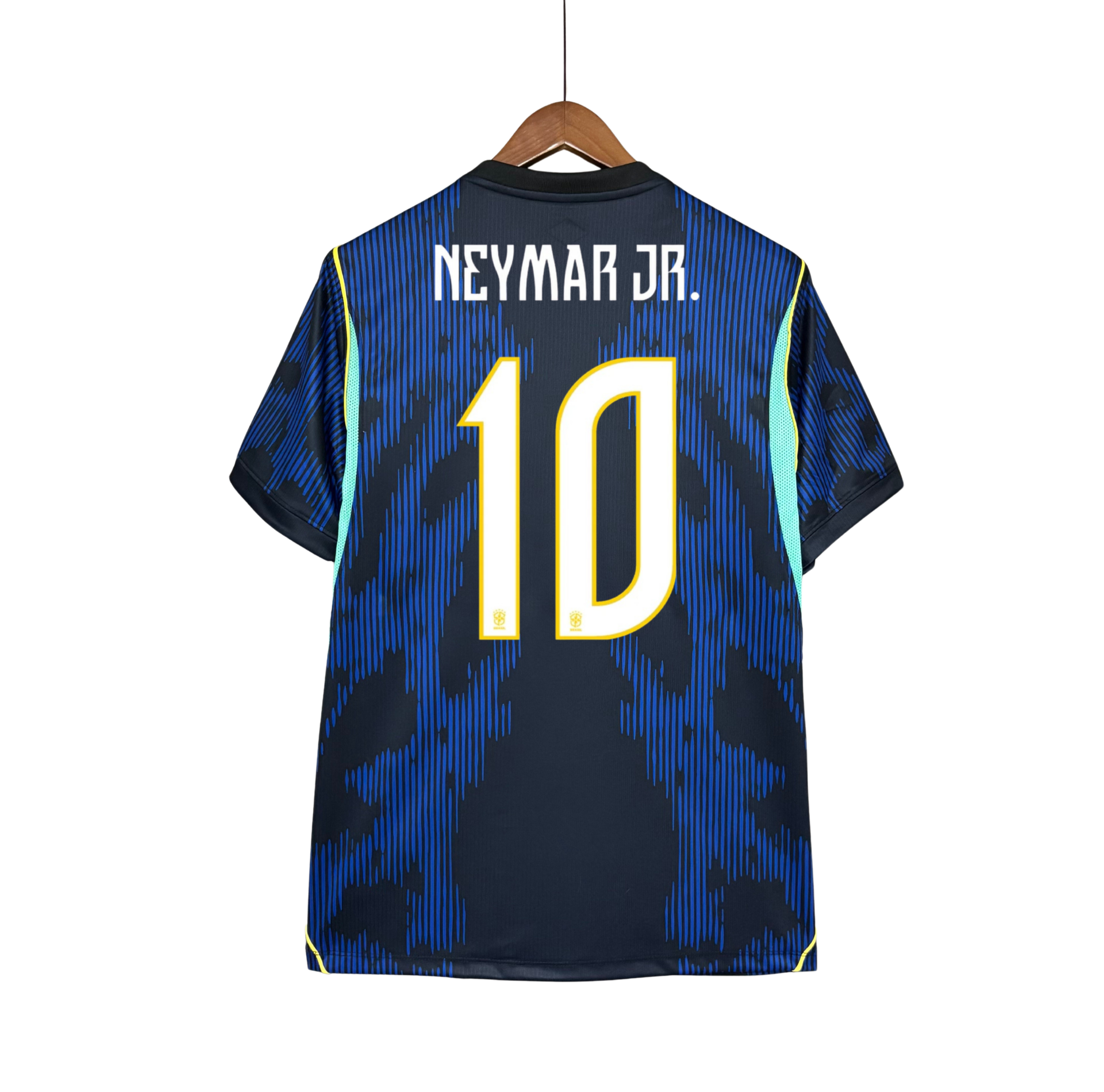Camisa Neymar JR Brasil Azul Masculina Torcedor