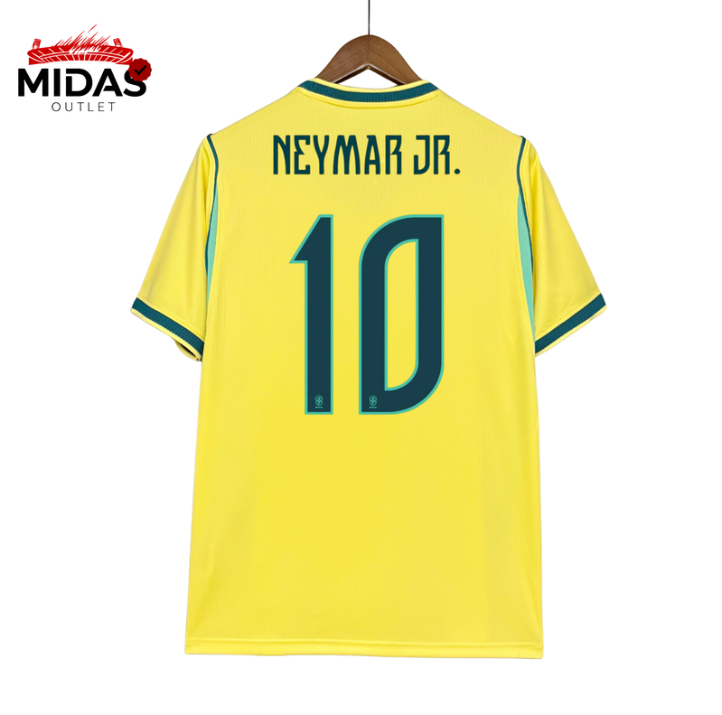 Camisa Brasil Neymar JR Copa do Mundo 2026 Lançamento Masculina